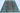 Mamluk wool area rug 6x8 turquoise red tribal geometric design