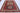 Mamluk wool area rug 6x8 Red tribal geometric rug design
