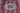 Mamluk wool area rug 6x8 Red tribal geometric rug design