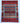Tribal wool area rug 6x8 ivory red blue tribal geometric design