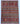 Khorjin wool area rug 6x8 red blue tribal geometric design