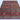 Khorjin wool area rug 6x8 red blue tribal geometric design