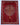 Tree of Life wool area rug 7x10 red blue tribal geometric design