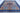 Mamluk wool area rug 8x10 red blue tribal geometric design