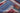 Gabbeh wool area rug 7x11 blue red beige tribal geometric design