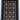 Sultani wool area rug 6x8 Black tribal geometric design