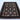 Sultani wool area rug 6x8 Black tribal geometric design