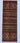 Khorjin wool area rug 3x8 red blue green runner tribal geometric design