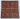 Khorjin wool area rug 8x8 red blue tribal geometric design