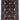 Sultani wool area rug 4x7 Black tribal geometric design