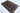 Sultani wool area rug 4x7 Black tribal geometric design