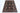 Sultani wool area rug 4x7 Black tribal geometric design