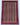 Shawl wool area rug 7x10 red blue tribal geometric design