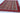 Shawl wool area rug 7x10 red blue tribal geometric design
