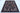 Sultani wool area rug 6x8 Black tribal geometric rug design