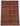 Khorjin wool area rug 7x10 blue red tribal geometric design
