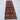Khorjin wool area rug 3x10 blue red rust tribal geometric design