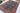 Kazak wool area rug 9x13 blue red ivory tribal geometric design