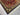 Tribal wool area rug 4x6 red ivory tribal geometric design
