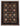 Sultani wool area rug 4x6 red blue tribal geometric design