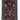 Sultani wool area rug 5x6 dark brown tribal geometric design