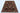 Sultani wool area rug 5x6 dark brown tribal geometric design