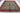 Oriental wool area rug 8x10 red green beige tribal geometric design