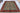 Oriental wool area rug 8x10 red green beige tribal geometric design