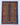 Shawl wool area rug 4x6 Blue Red tribal geometric design