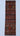 Khorjin wool area rug 3x9 Red Blue tribal geometric design
