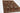 Sultani wool area rug 5x6 dark brown tribal geometric design