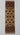 Tribal Runner wool area rug 3x10 cream tribal geometric design