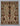Mamluk wool area rug 4x5 turquoise tribal geometric design