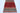 Tribal wool area rug 4x6 red tribal geometric design
