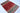 Tribal wool area rug 4x6 red tribal geometric design