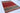 Tribal wool area rug 4x6 red tribal geometric design
