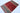 Tribal wool area rug 4x6 red tribal geometric design
