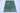 Mamluk wool area rug 4x5 teal tribal geometric design