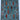 Tribal wool area rug 7x10 blue, red, green tribal geometric design