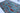Tribal wool area rug 7x10 blue, red, green tribal geometric design