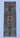 Mamluk Runner wool area rug 3x8 blue, red, multicolor tribal geometric design