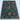 Sultani 3x4 Green Area Rug Wool Rug Tribal Rug Geometric Rug for Living Room Bedroom Office Decor Statement Carpet Accent Floor Piece