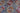 Chobi wool area rug 6x9 blue, red, neutral tribal geometric design