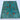 Sultani 3x5 Turquoise Blue Area Rug Wool Rug Tribal Rug Geometric Rug for Living Room Bedroom Office Decor Statement Rug Premium Decor