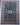 Kazak wool area rug 9x13 blue tribal geometric design