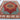 Heriz 7x11 red blue wool area rug with tribal geometric rug design