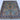 Mamluk 5x7 blue wool area rug with tribal geometric rug design