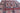 Mamluk 8x10 red blue wool area rug with tribal geometric rug design