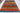 Landscape 7x10 red wool area rug with tribal geometric rug design