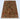 Sultani wool area rug 4x5 ivory brown rust tribal geometric design